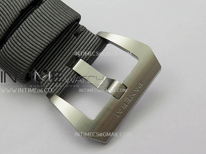 PAM1358 44mm VSF 1:1 Best Edition Black Dial On Gray Nylon Strap P.9010 Super Clone